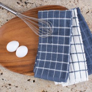 Kitchen Hand Towels Pack of 3 With Multi Check Design