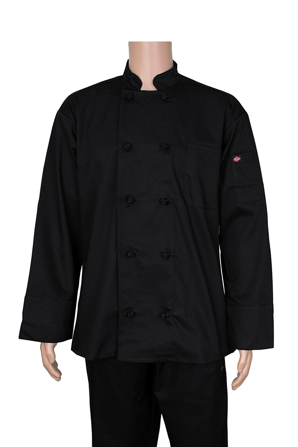Knotted-Button Chef Coat - John Ritzenthaler Company